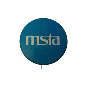 MSTA - Missouri State Teachers Association Pin - Blue And White